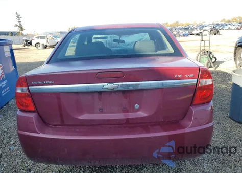 2006 Chevrolet Malibu Lt из США, поврежденный, VIN 1G1ZT51876F156860